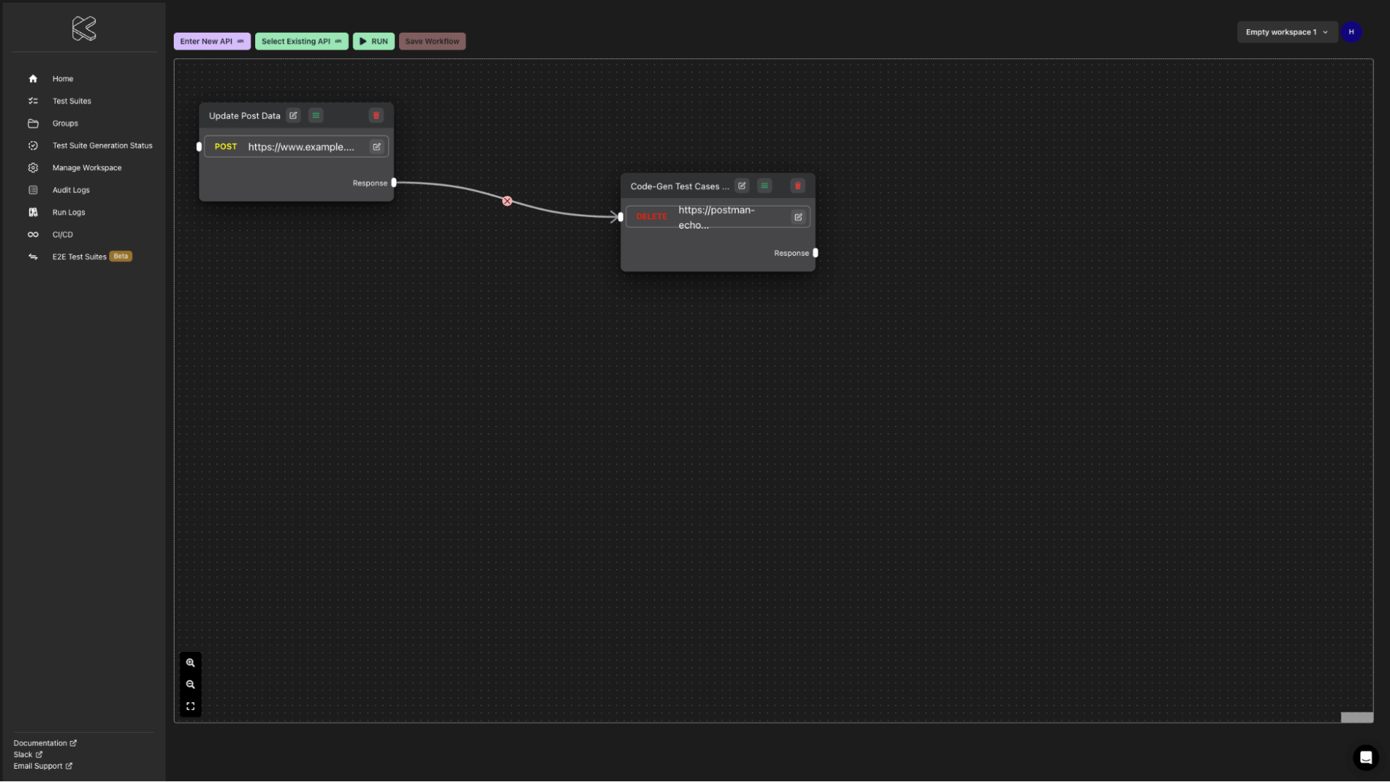 Completing API Connection