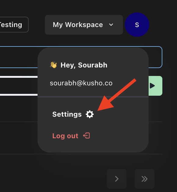 Go to Settings